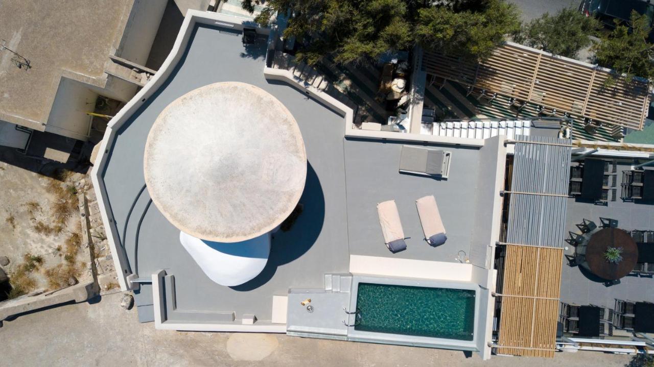 Lami Traditional Windmill - With Private Pool And Jacuzzi Pyrgos Kallistis Ngoại thất bức ảnh